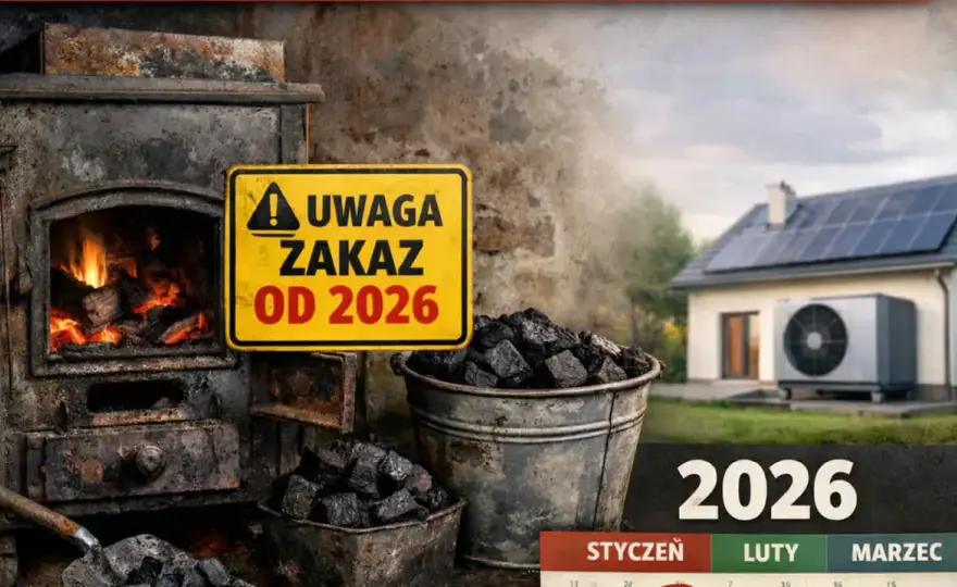 Palenie węglem w kominku 2026: zakaz, ryzyko i bezpieczne alternatywy